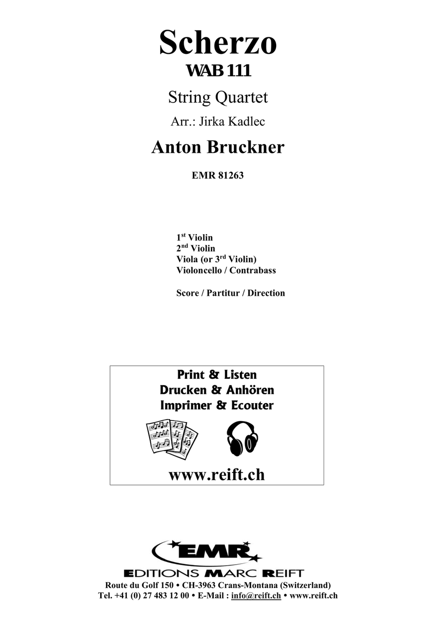 Scherzo Scherzo String Quartet scores gallery preview page 2