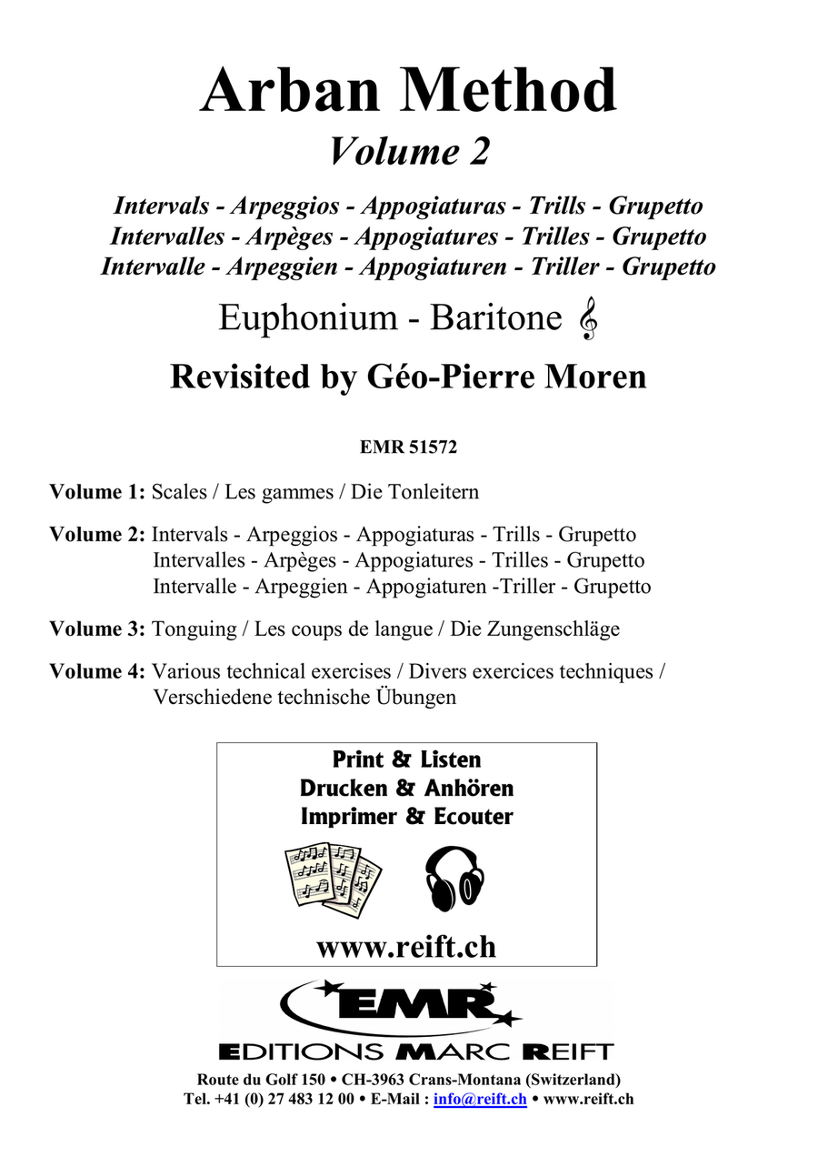 Arban Method Volume 2 Arban Method Volume 2 Baritone Horn TC scores gallery preview page 2