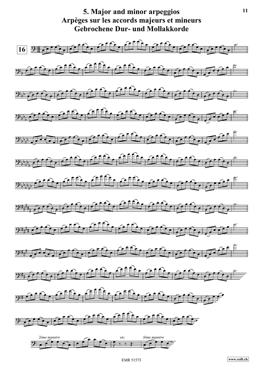 Arban Method Volume 2 Arban Method Volume 2 Baritone Horn BC scores gallery preview page 7