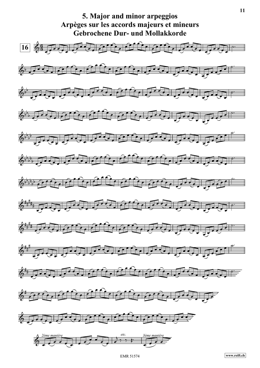 Arban Method Volume 2 Arban Method Volume 2 Trombone scores gallery preview page 7
