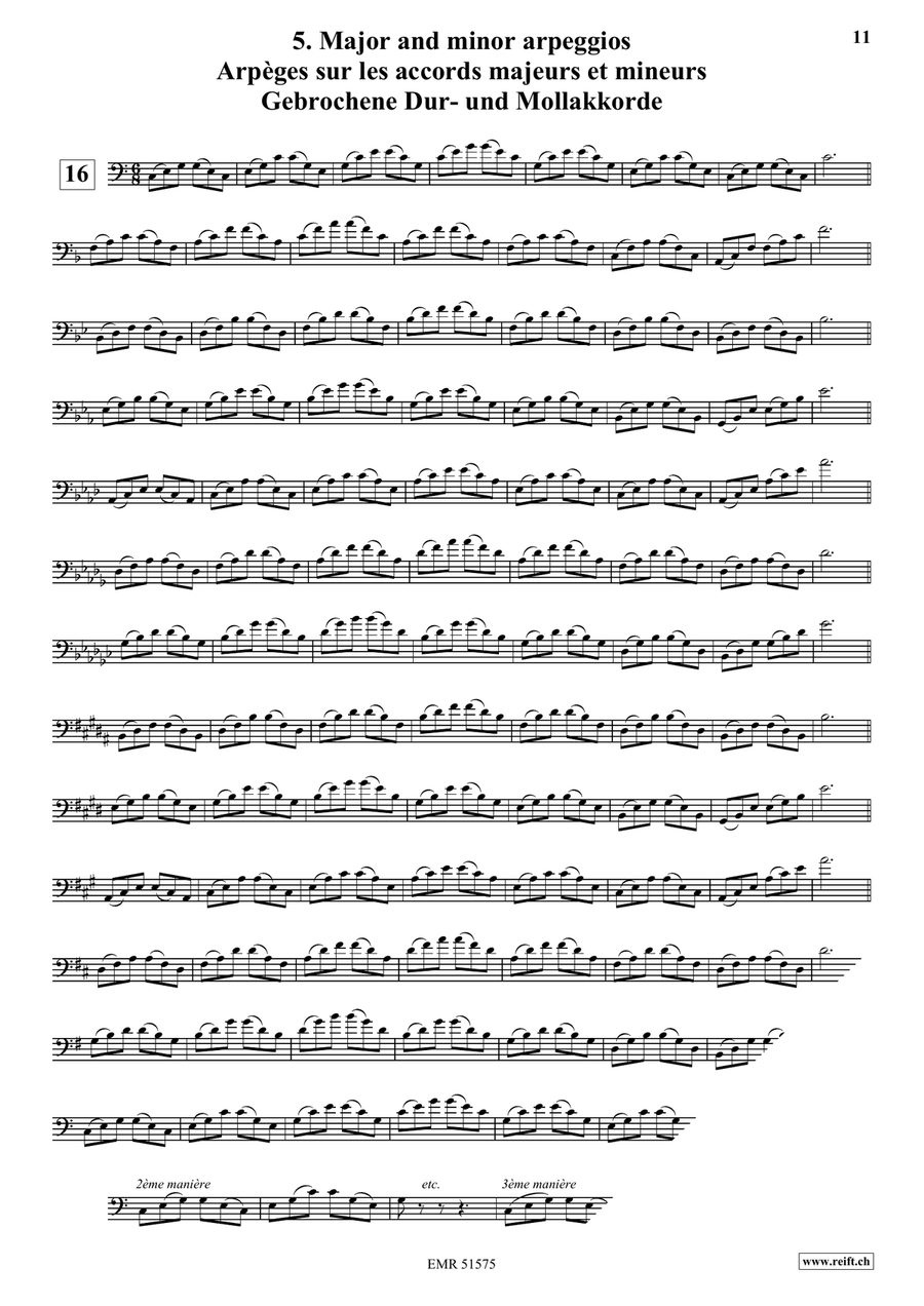 Arban Method Volume 2 Arban Method Volume 2 Trombone scores gallery preview page 7