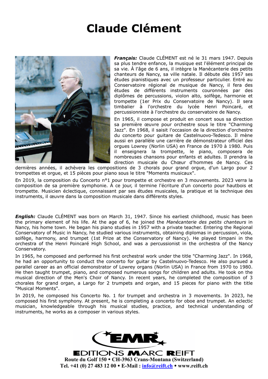 Concerto for Trumpet Concerto for Trumpet Orchestra scores gallery preview page 3