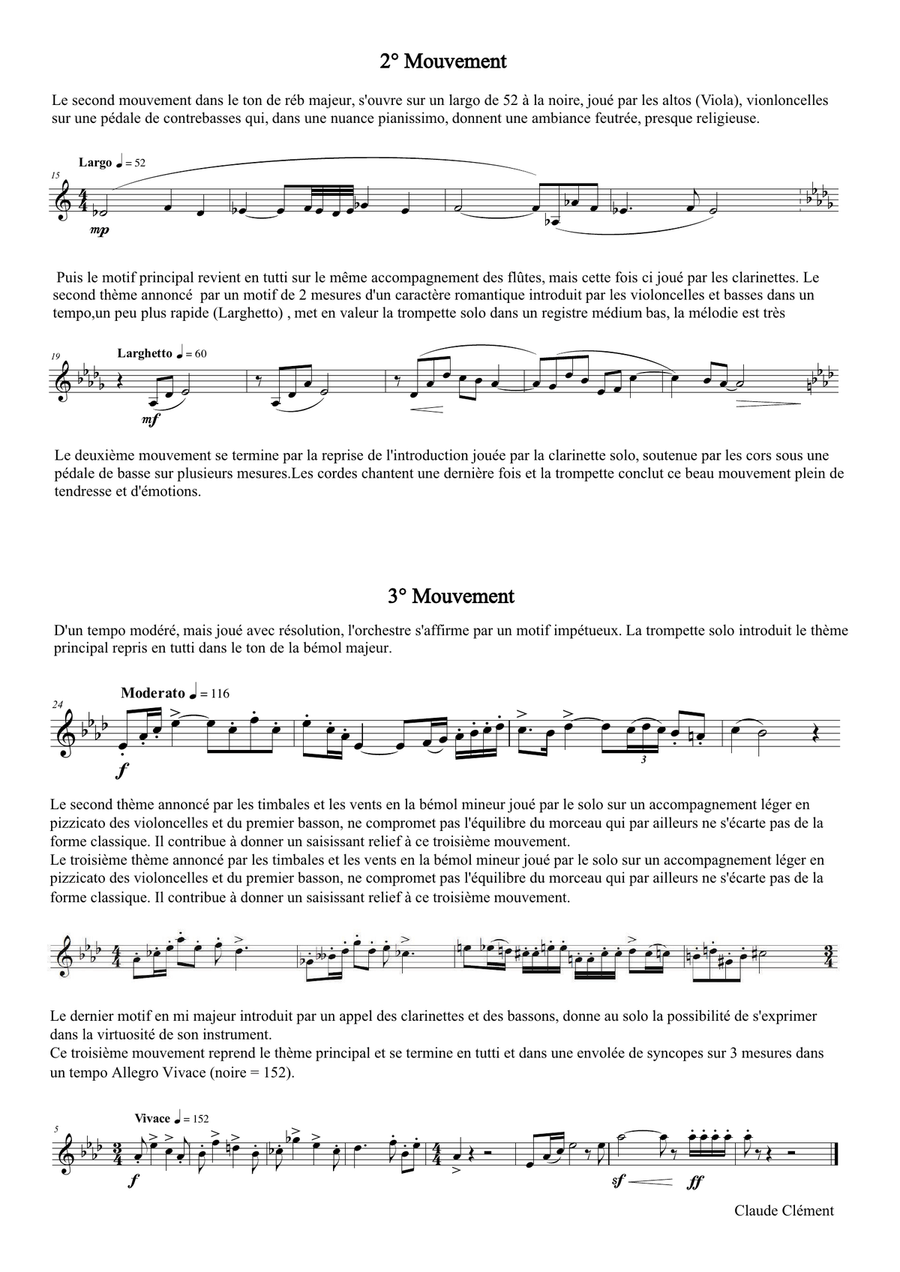 Concerto for Trumpet Concerto for Trumpet Orchestra scores gallery preview page 5