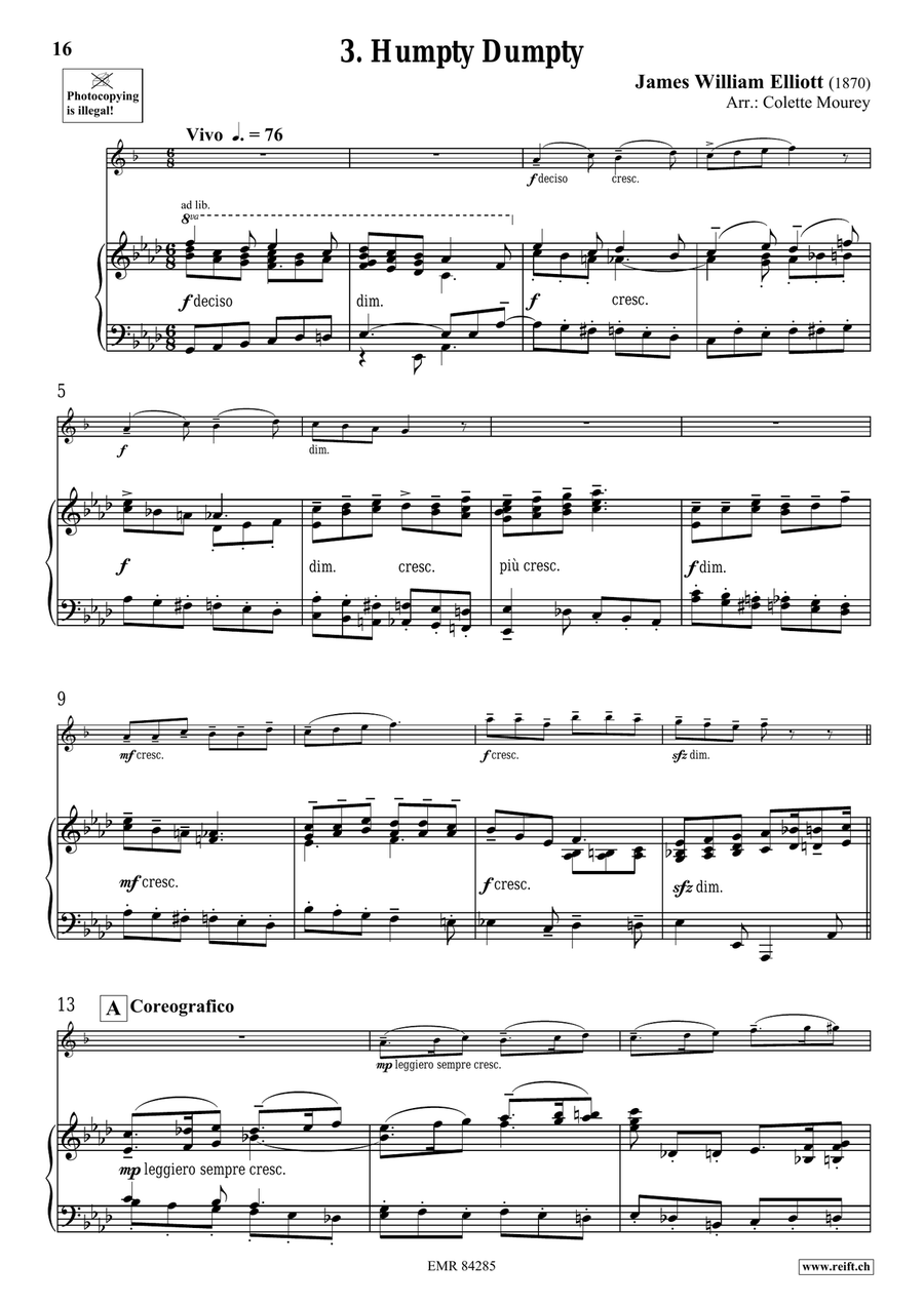 Folk Songs From United-Kingdom Alto Saxophone scores gallery preview page 8
