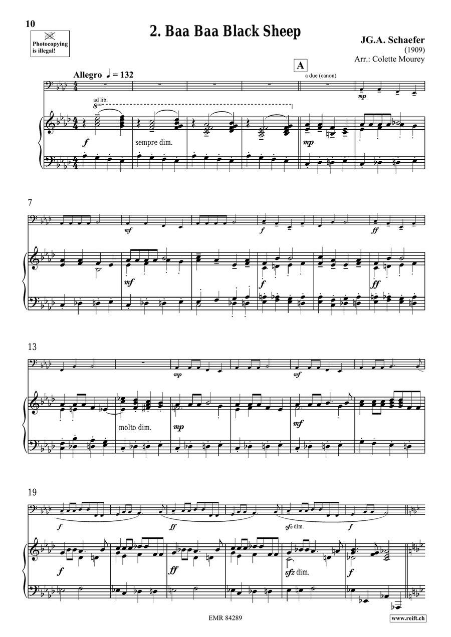 Folk Songs From United-Kingdom Tuba scores gallery preview page 6