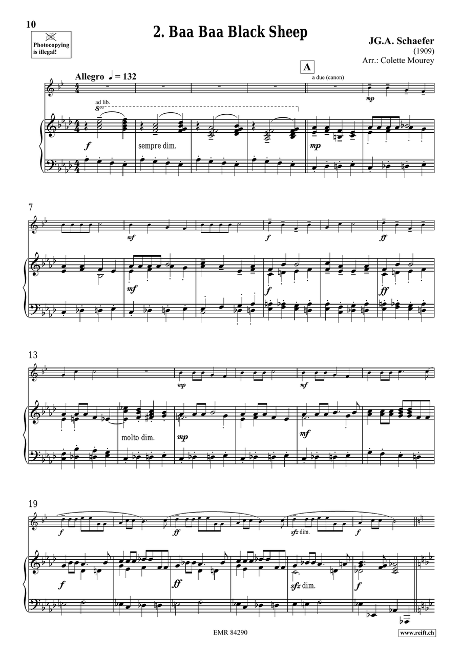 Folk Songs From United-Kingdom Organ scores gallery preview page 6