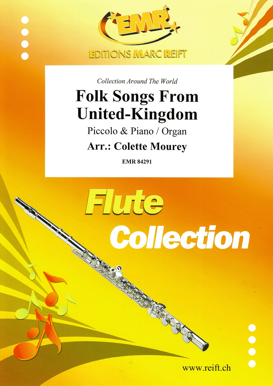 Folk Songs From United-Kingdom Piccolo scores gallery preview page 1