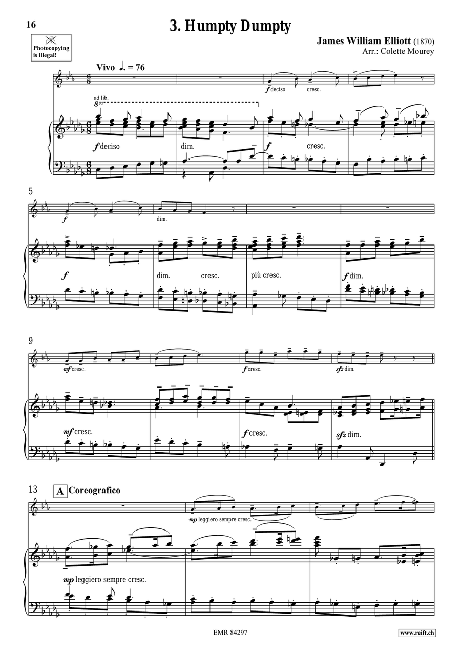 Folk Songs From United-Kingdom Soprano Saxophone scores gallery preview page 8