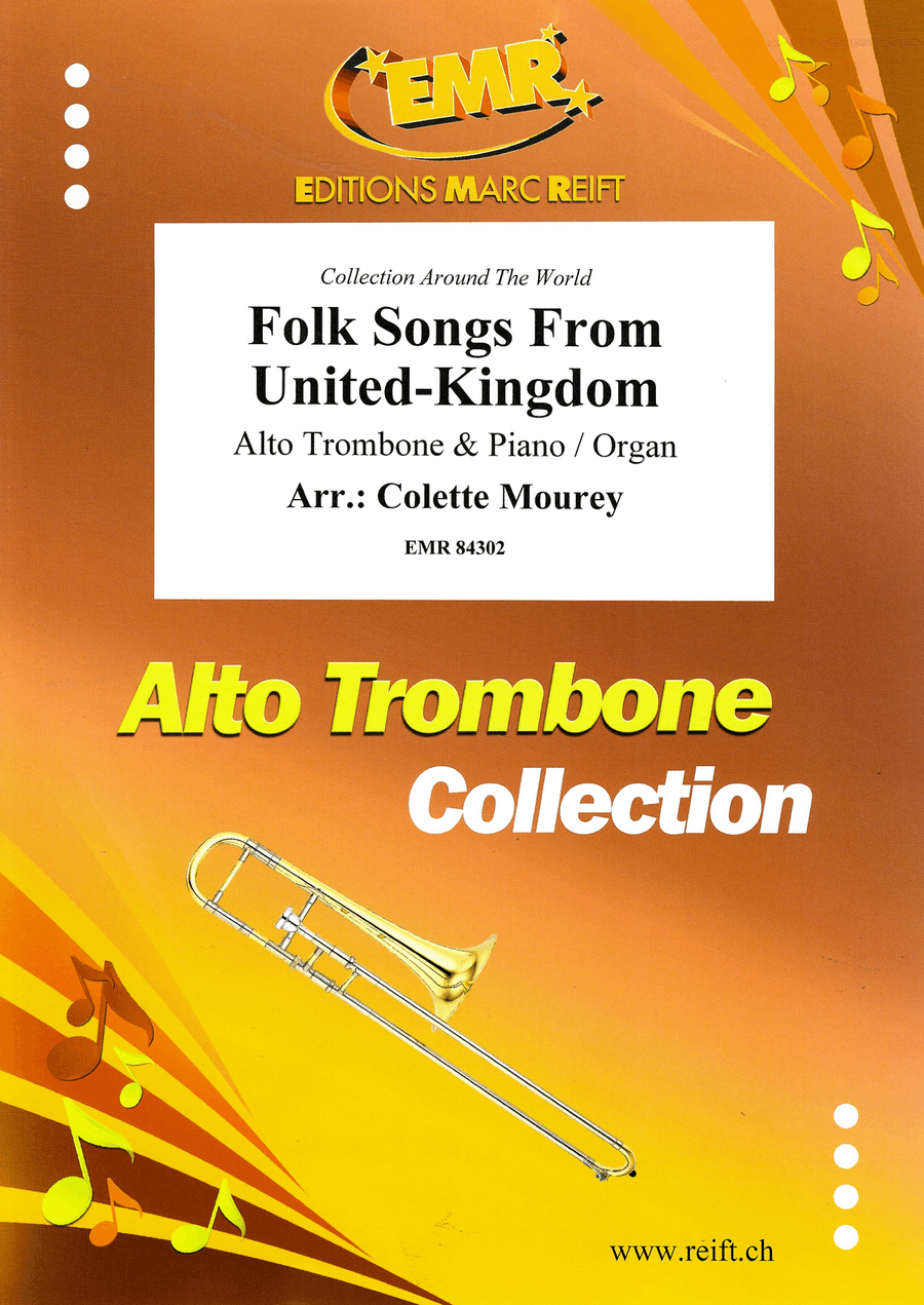 Folk Songs From United-Kingdom Organ scores gallery preview page 1