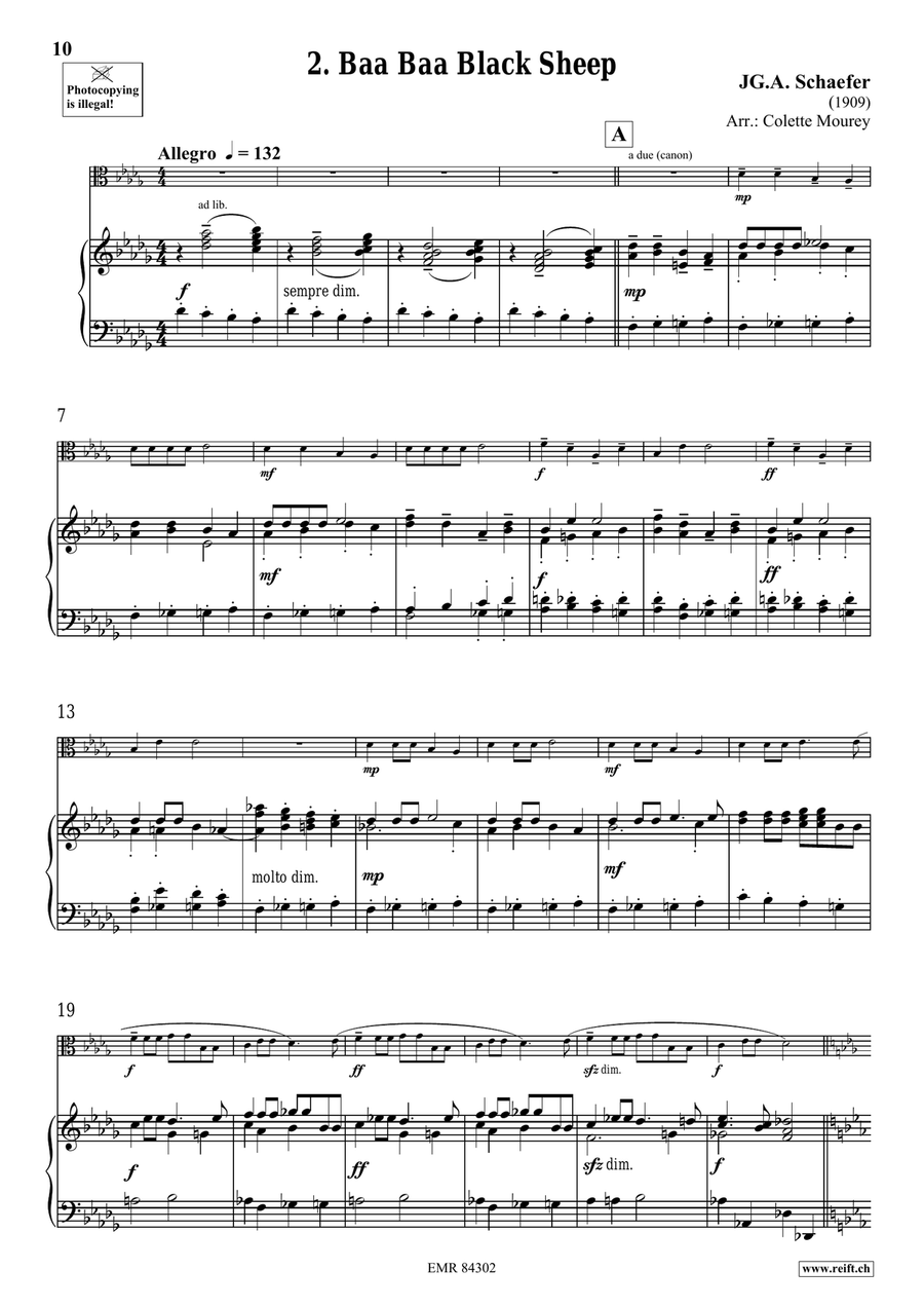 Folk Songs From United-Kingdom Organ scores gallery preview page 6