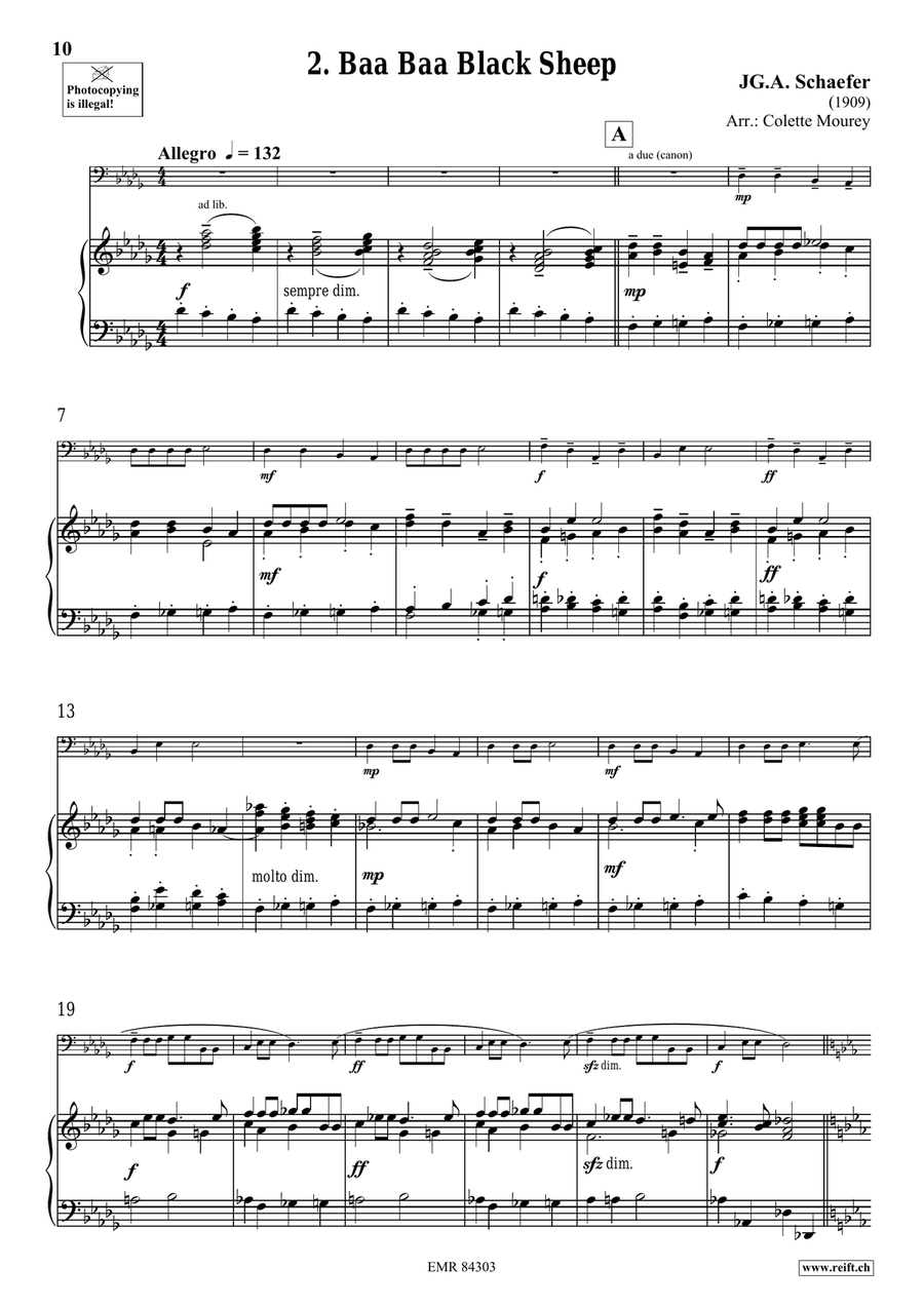 Folk Songs From United-Kingdom Trombone scores gallery preview page 6