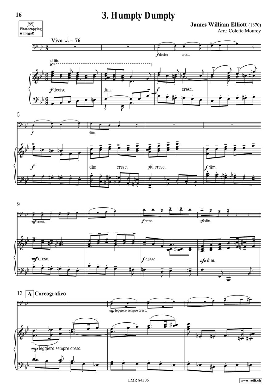 Folk Songs From United-Kingdom Bassoon Solo scores gallery preview page 8
