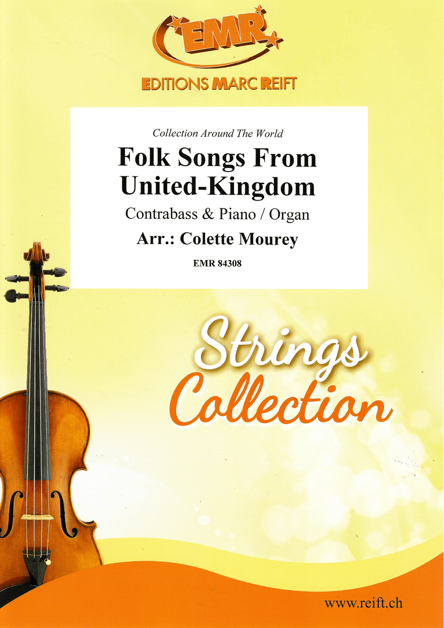 Folk Songs From United-Kingdom Double Bass scores gallery preview page 1
