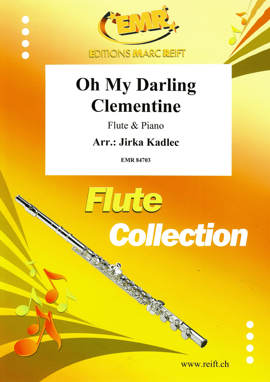 Oh My Darling Clementine Oh My Darling Clementine Flute Solo scores gallery preview page 1