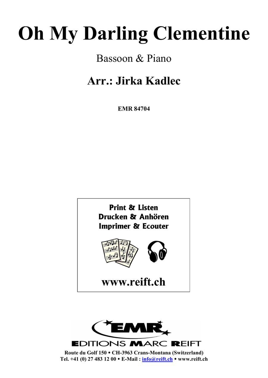 Oh My Darling Clementine Oh My Darling Clementine Bassoon Solo scores gallery preview page 2
