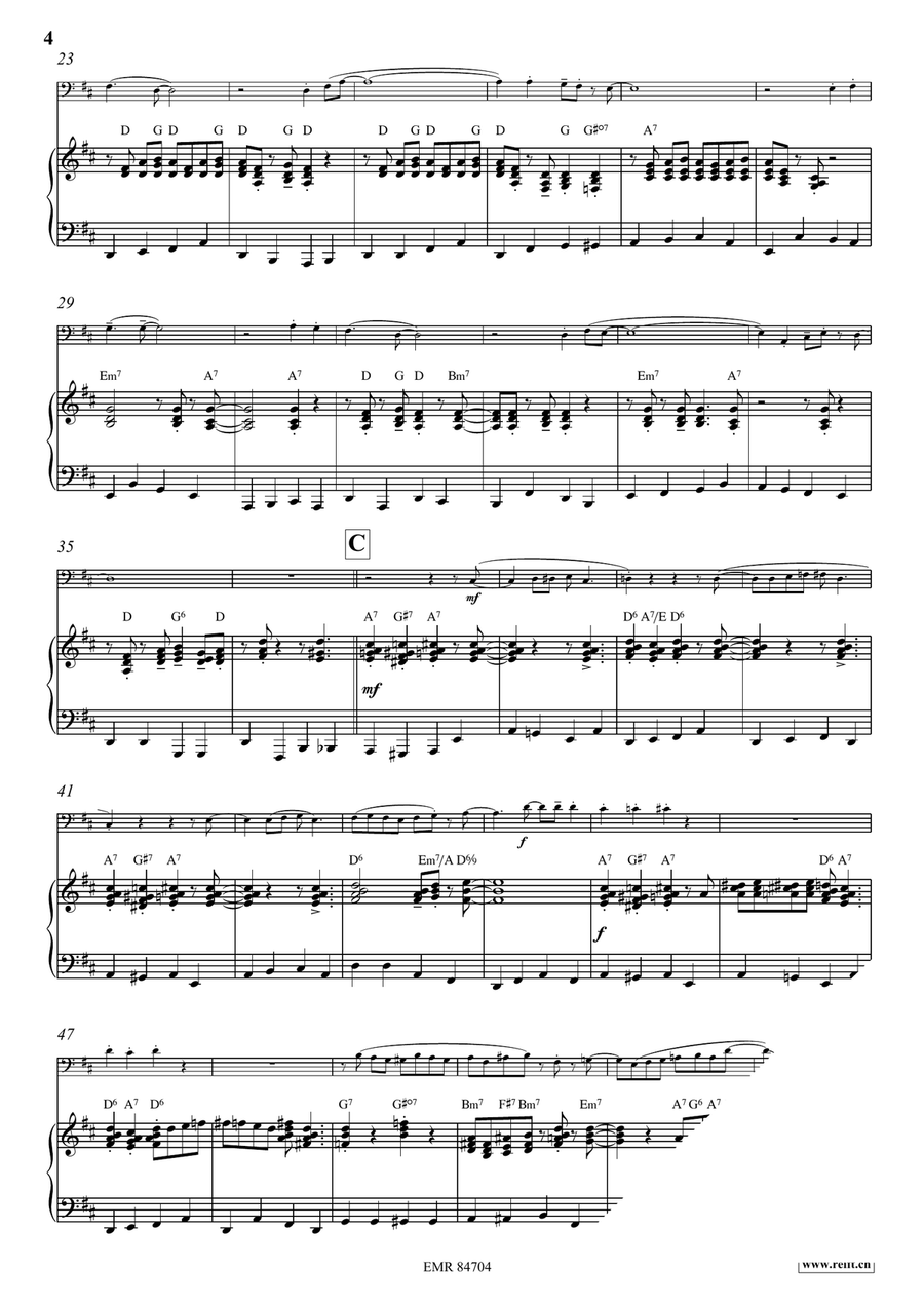 Oh My Darling Clementine Oh My Darling Clementine Bassoon Solo scores gallery preview page 5