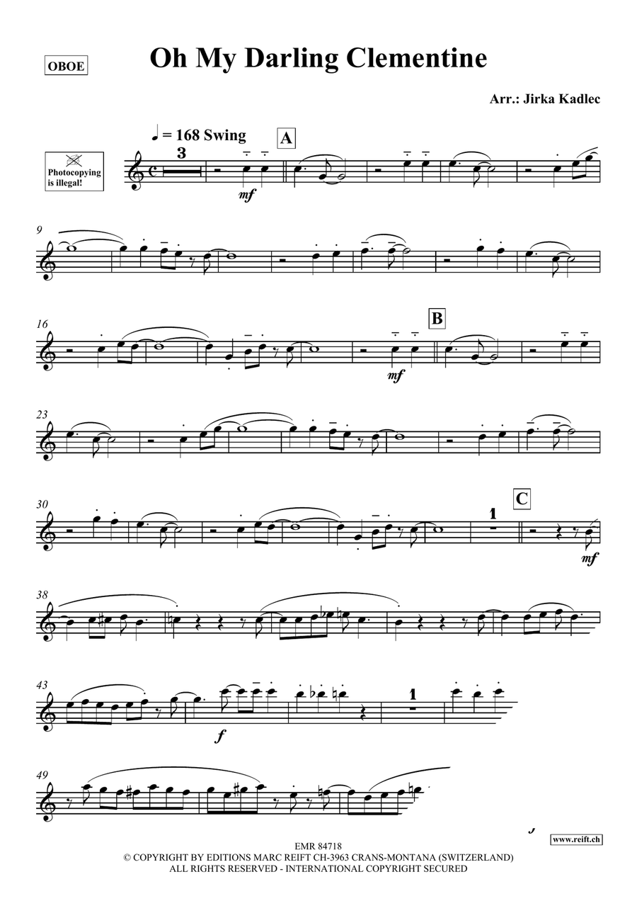 Oh My Darling Clementine Oh My Darling Clementine Piano Accompaniment scores gallery preview page 3