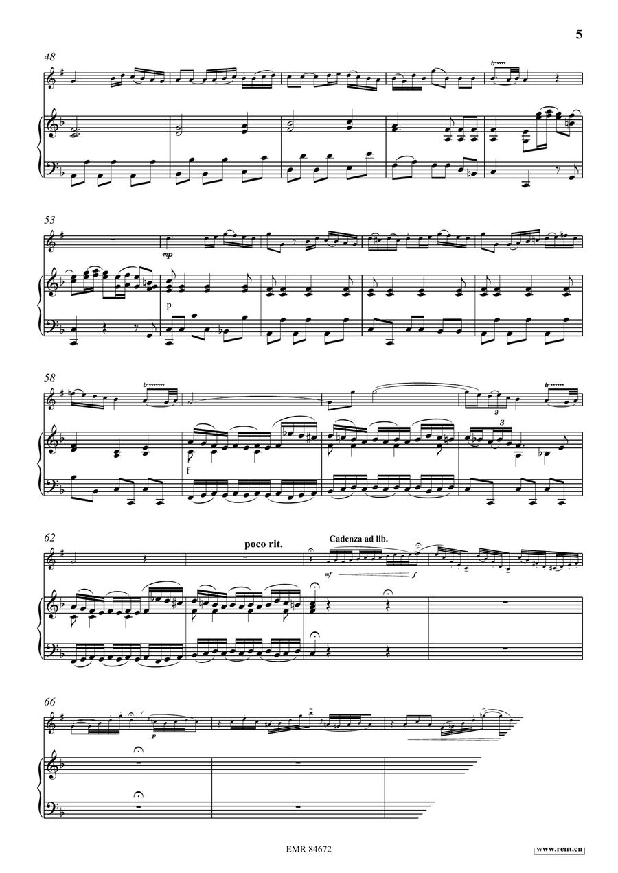 Concerto Concerto Cornet scores gallery preview page 6