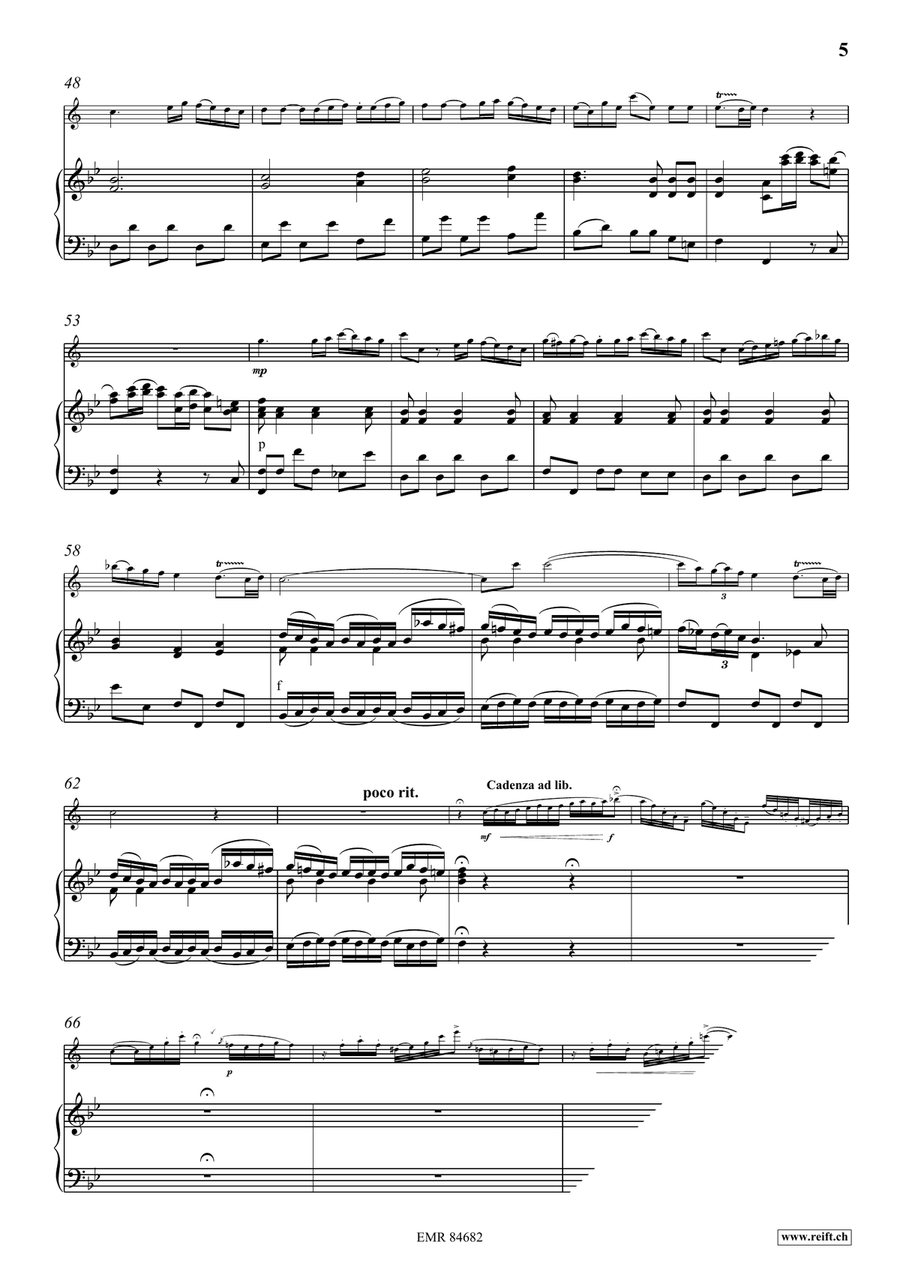 Concerto Concerto Clarinet Solo scores gallery preview page 6