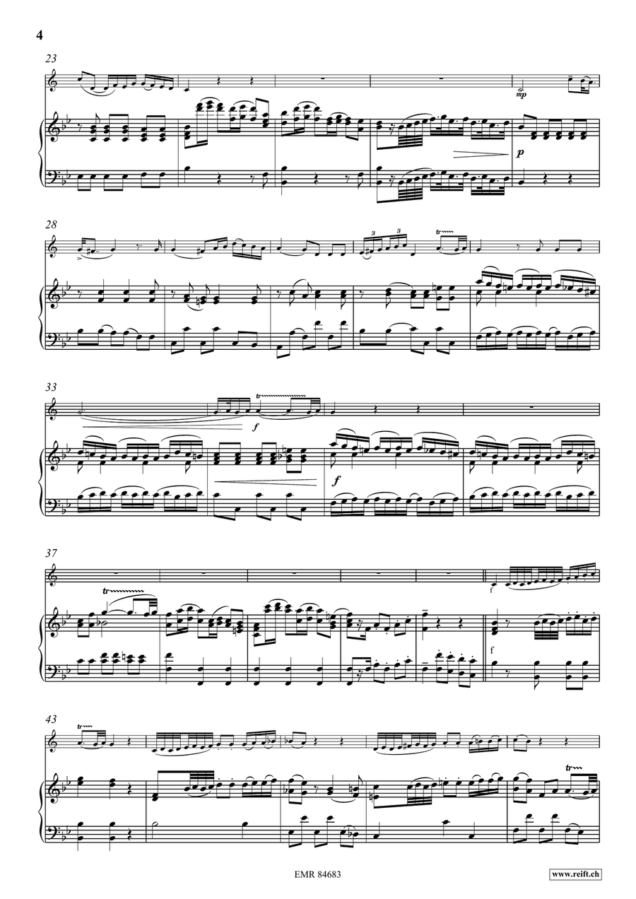 Concerto Concerto Bass Clarinet scores gallery preview page 5