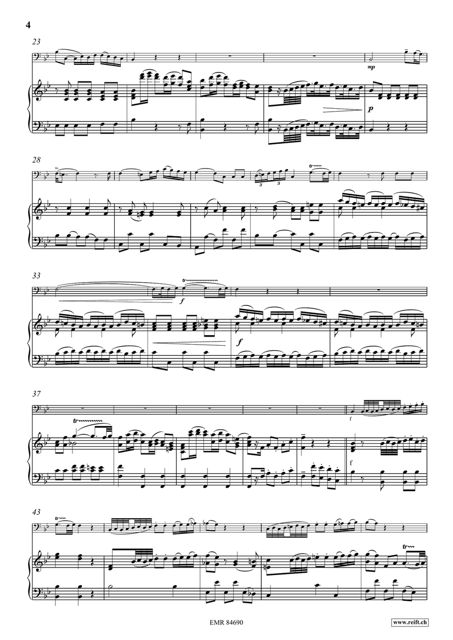 Concerto Concerto Bass Trombone scores gallery preview page 5