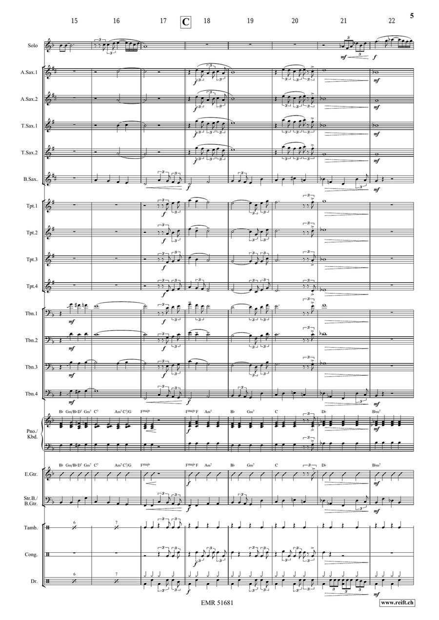 Torna a Surriento Torna a Surriento Bassoon scores gallery preview page 5