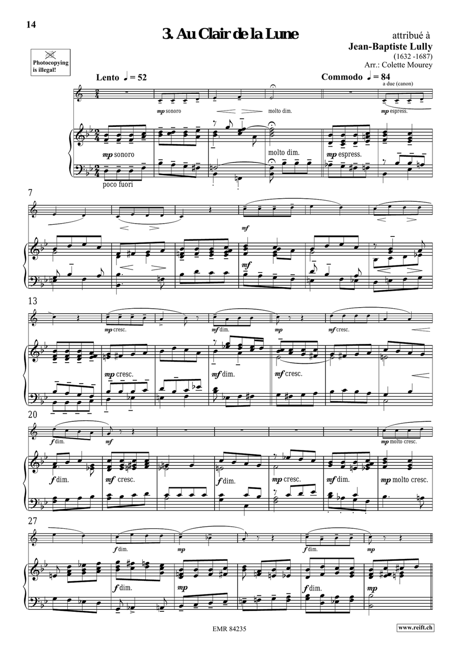 Folk Songs From France Folk Songs From France Cornet scores gallery preview page 8