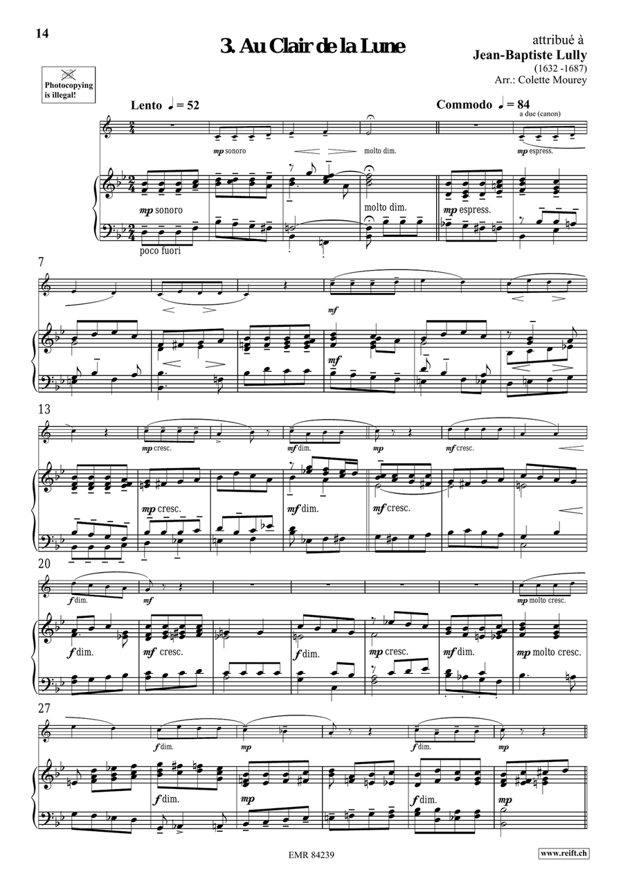 Folk Songs From France Folk Songs From France Organ scores gallery preview page 8
