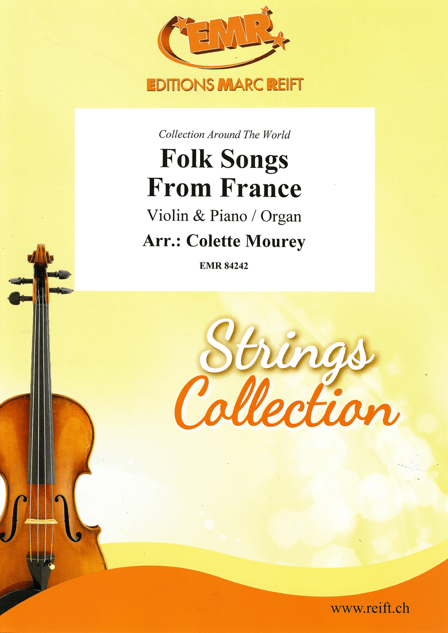 Folk Songs From France Folk Songs From France Violin Solo scores gallery preview page 1