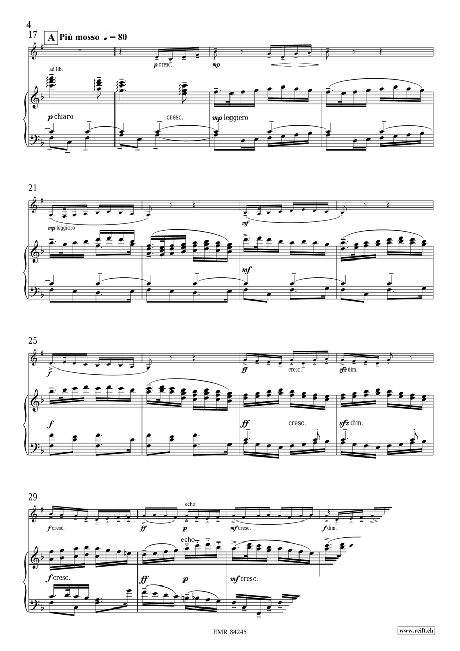Folk Songs From France Bass Clarinet scores gallery preview page 5