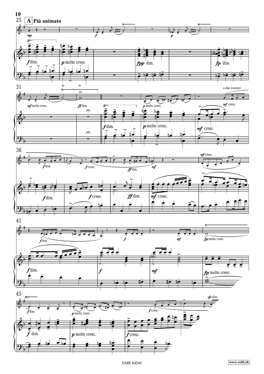 Folk Songs From France Bass Clarinet scores gallery preview page 7