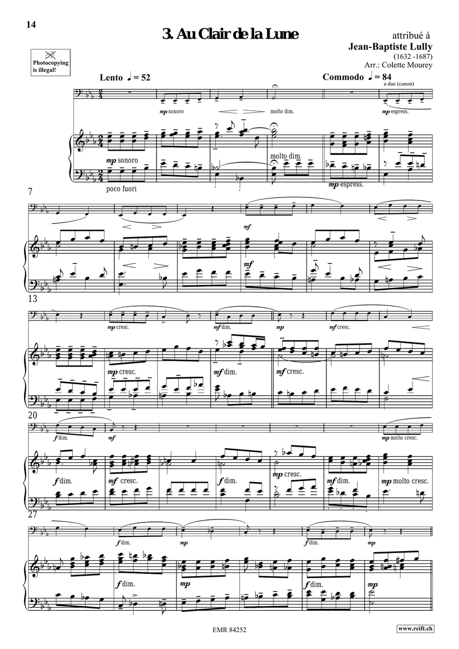 Folk Songs From France Folk Songs From France Trombone scores gallery preview page 8