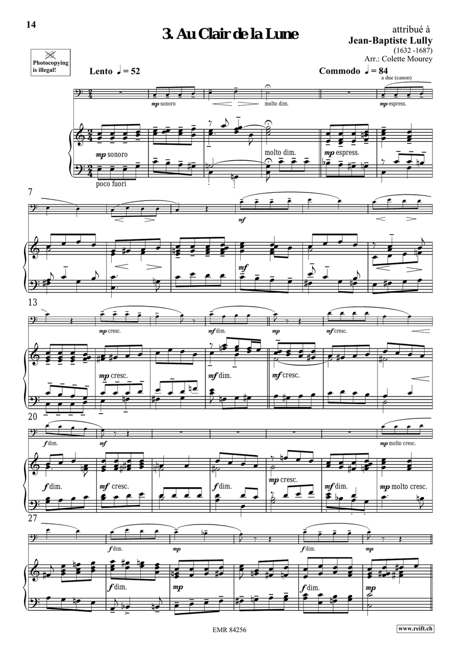 Folk Songs From France Folk Songs From France Organ scores gallery preview page 8