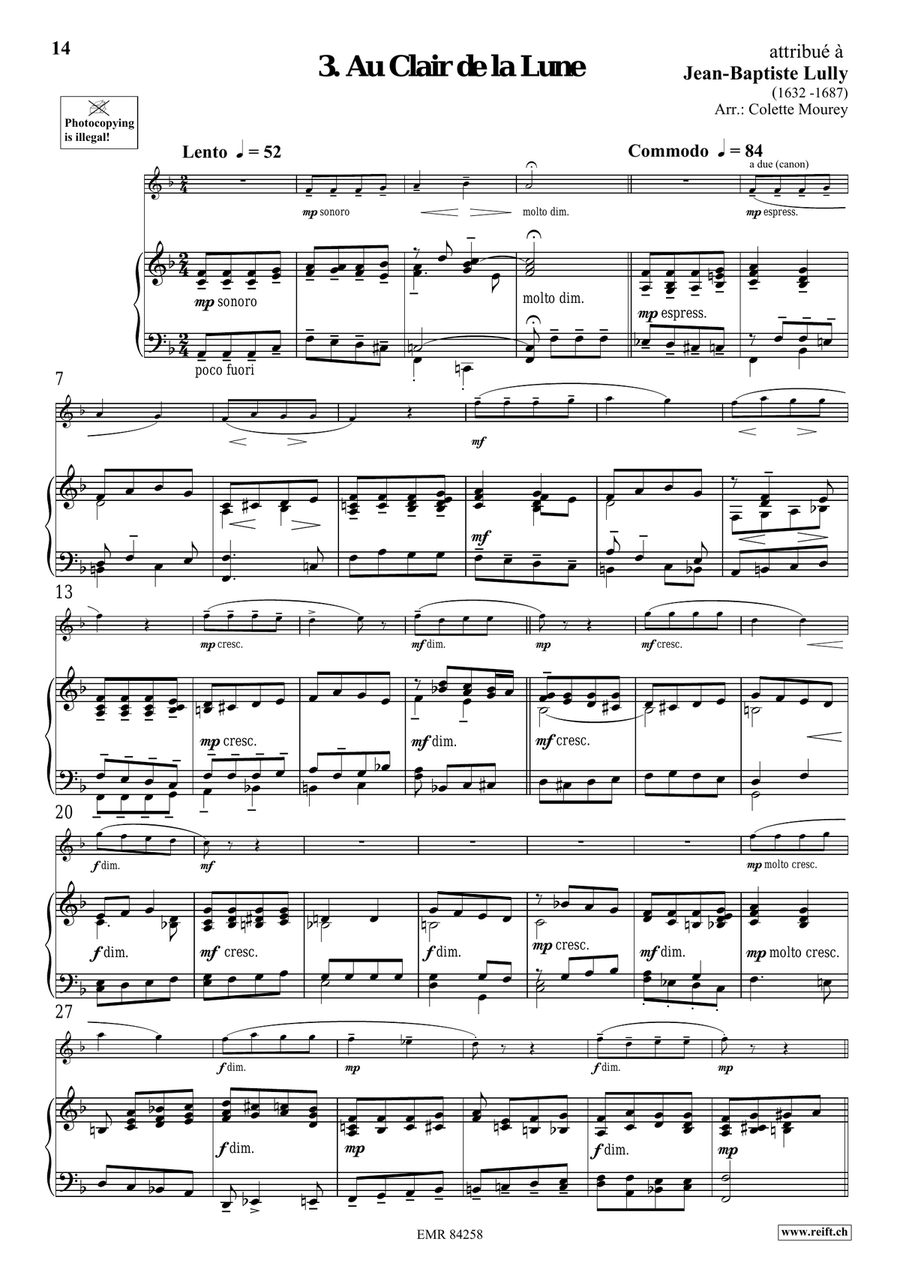 Folk Songs From France Folk Songs From France Organ scores gallery preview page 8