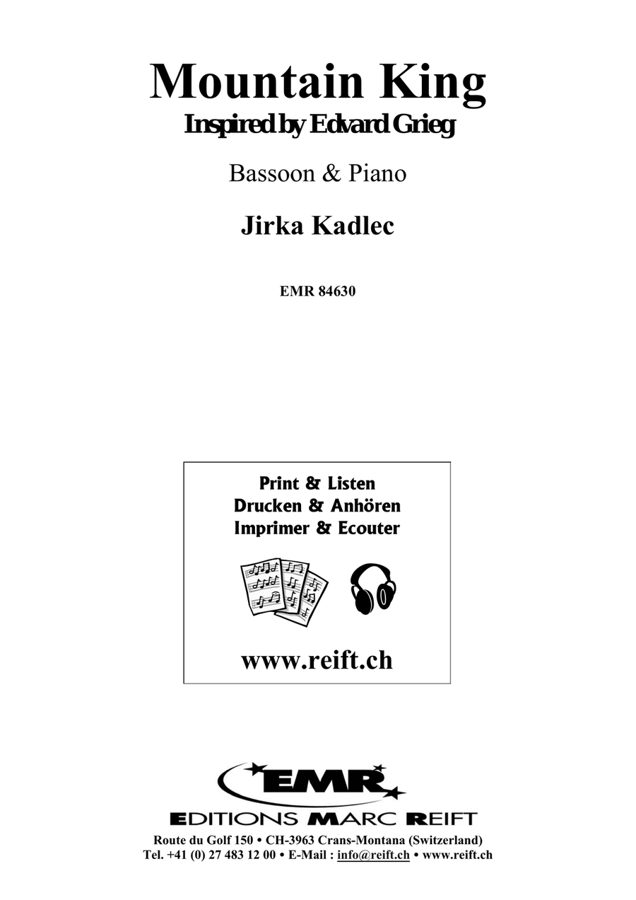 Mountain King Mountain King Bassoon Solo scores gallery preview page 2