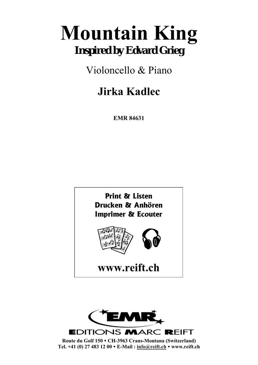 Mountain King Mountain King Piano Accompaniment scores gallery preview page 2