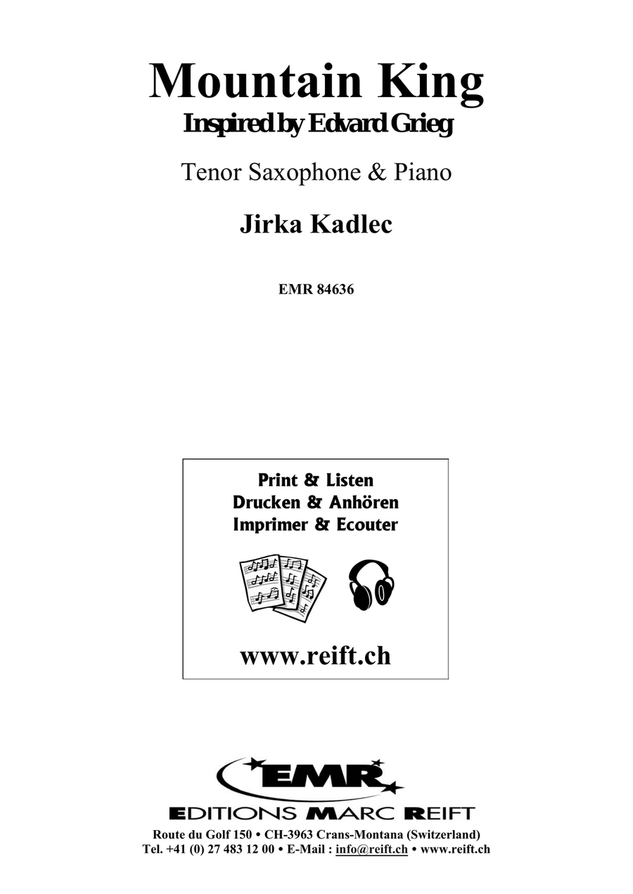 Mountain King Mountain King Tenor Saxophone scores gallery preview page 2