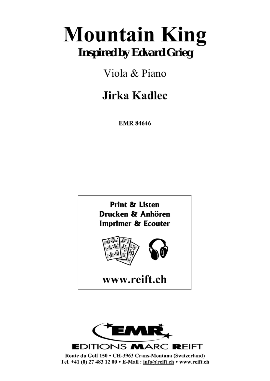 Mountain King Mountain King Piano Accompaniment scores gallery preview page 2
