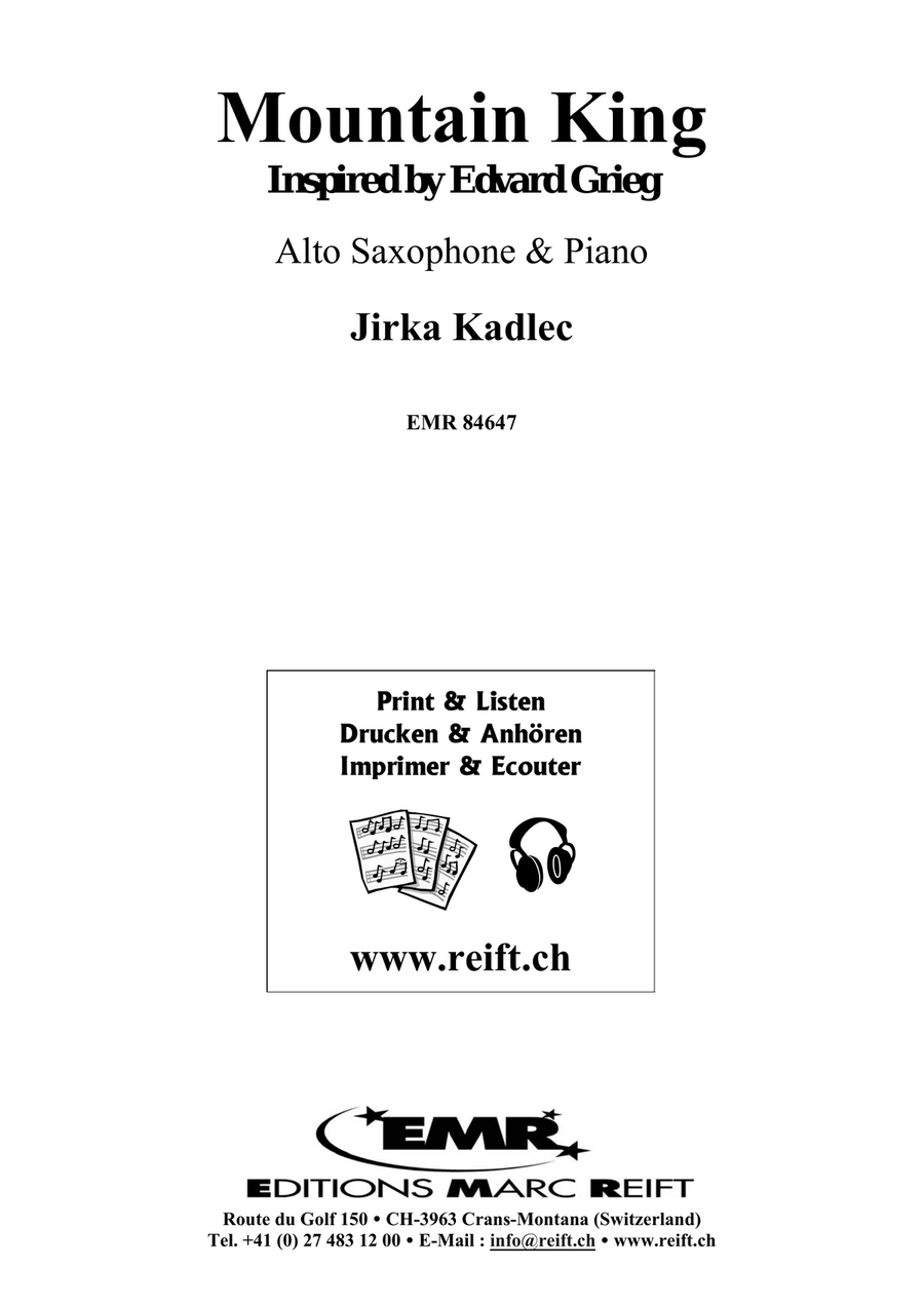 Mountain King Mountain King Alto Saxophone scores gallery preview page 2