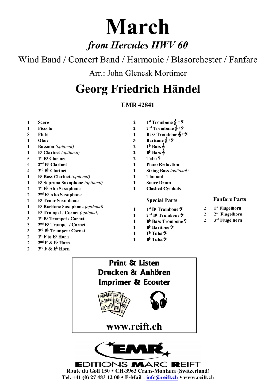 March March Concert Band scores gallery preview page 2