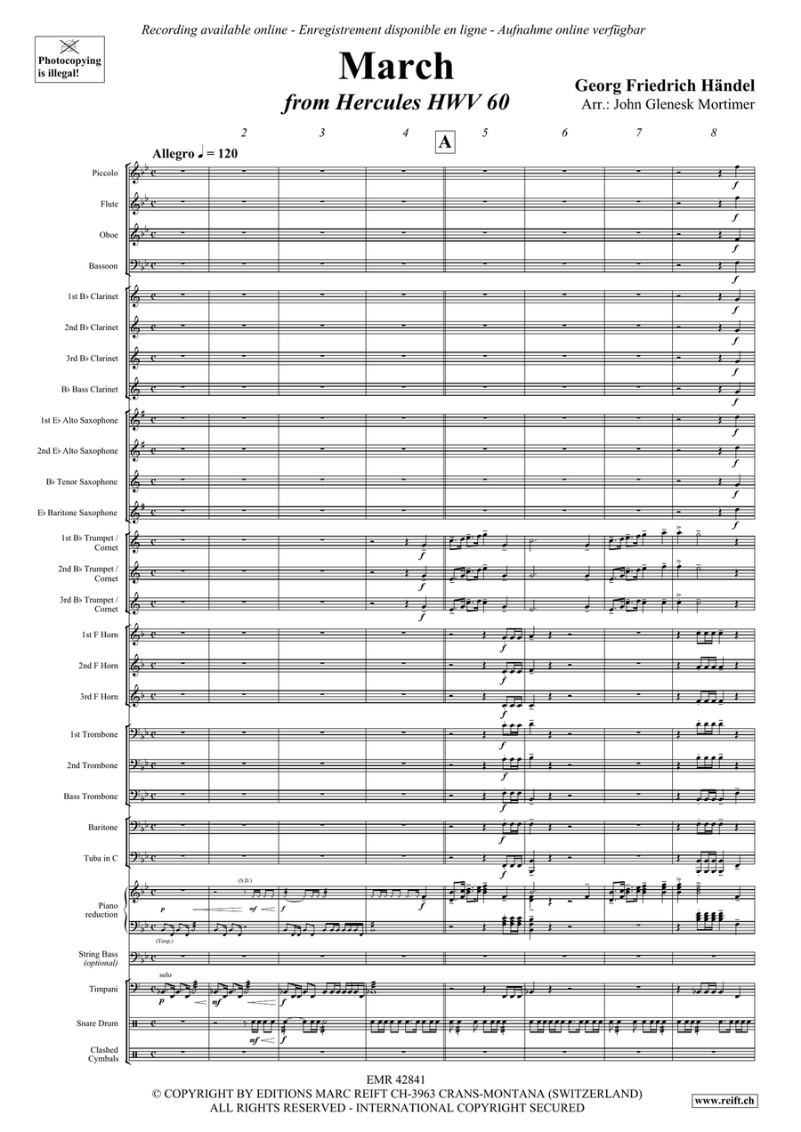 March March Concert Band scores gallery preview page 3