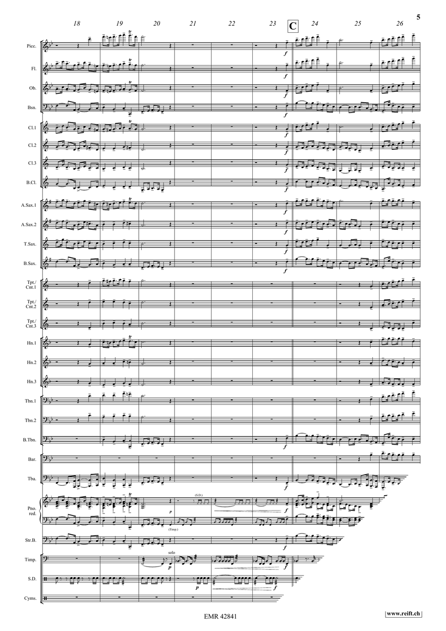 March March Concert Band scores gallery preview page 5