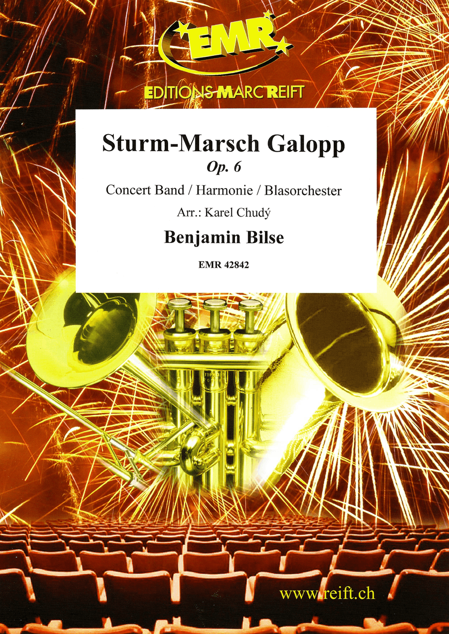 Sturm-Marsch Galopp Concert Band scores gallery preview page 1
