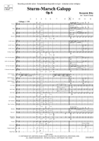 Sturm-Marsch Galopp Concert Band scores gallery preview page 3