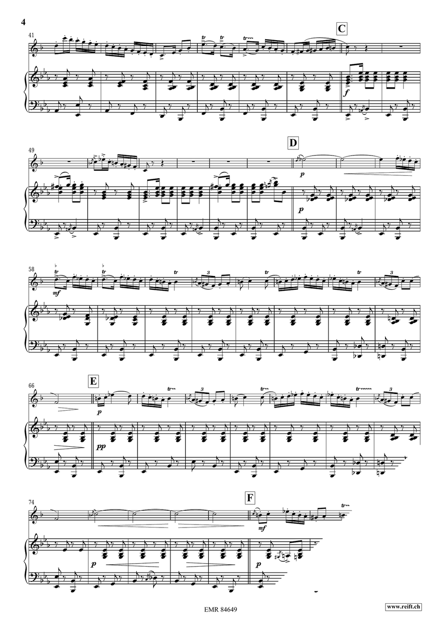 Hora Staccato Hora Staccato Euphonium scores gallery preview page 5