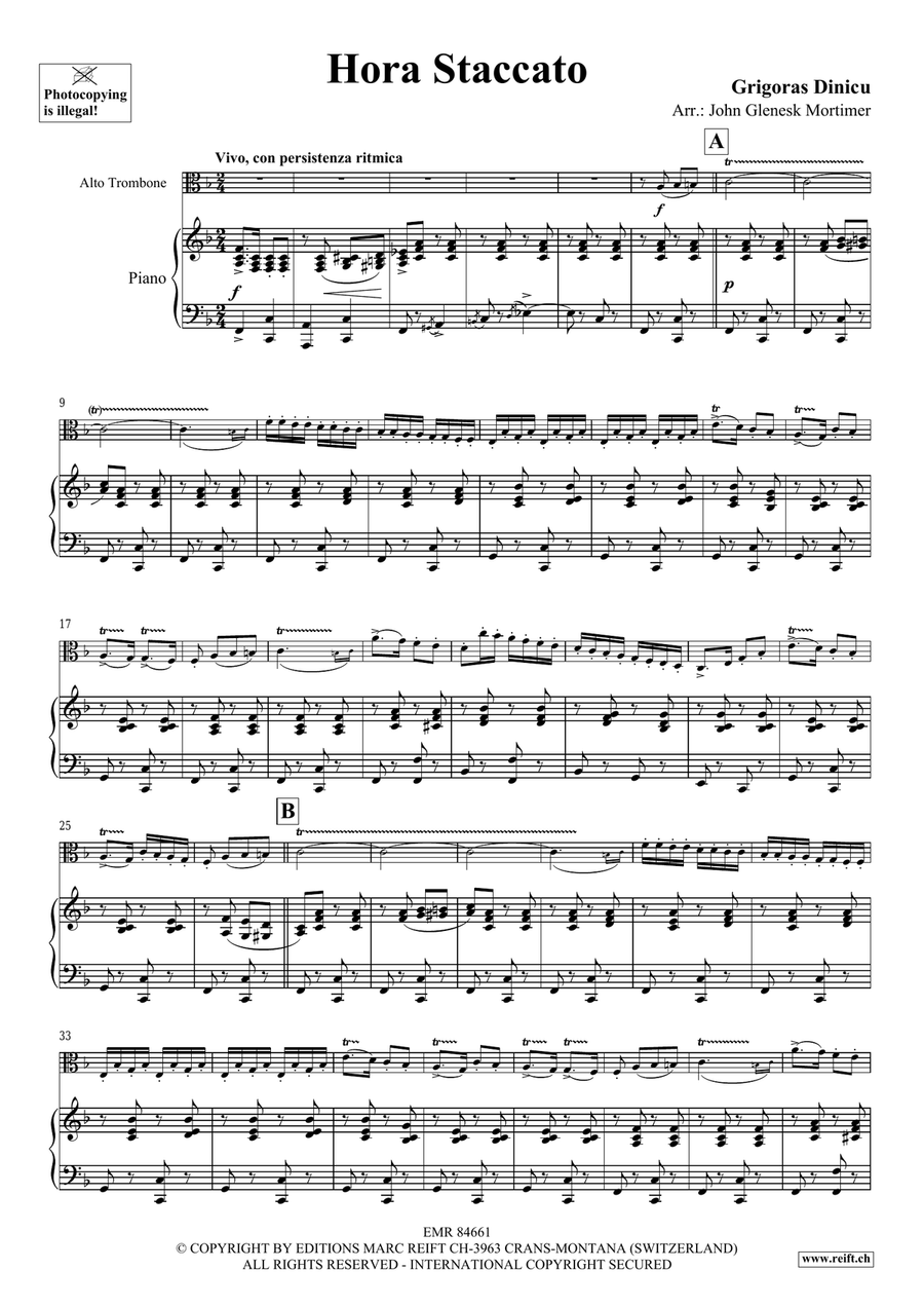 Hora Staccato Hora Staccato Piano Accompaniment scores gallery preview page 4