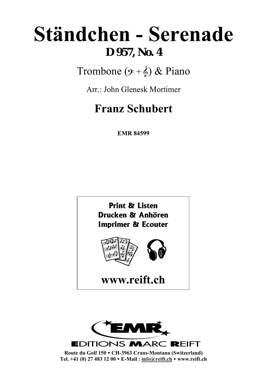 Ständchen - Serenade Ständchen - Serenade Piano Accompaniment scores gallery preview page 2