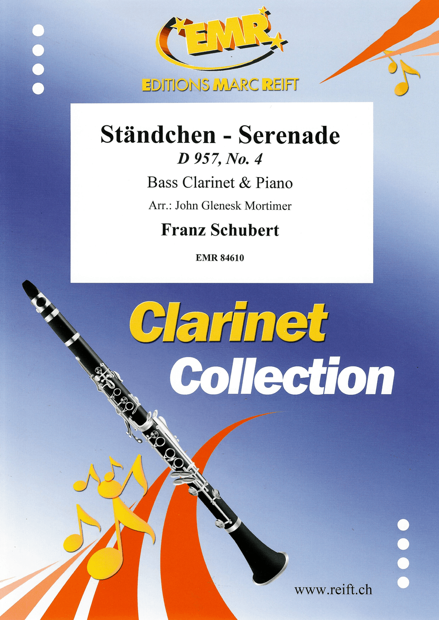 Ständchen - Serenade Ständchen - Serenade Bass Clarinet scores gallery preview page 1