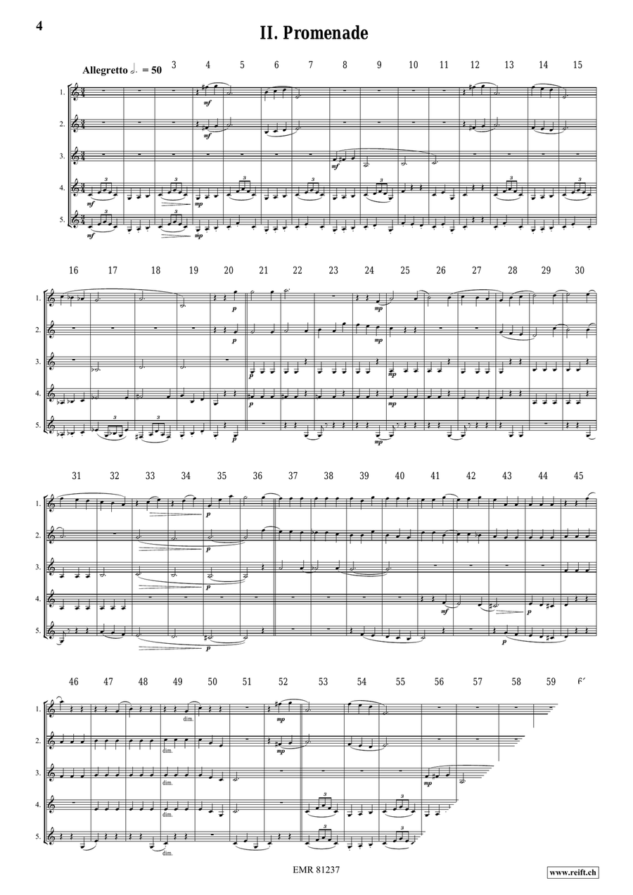 Music for Children Music for Children Horn scores gallery preview page 4