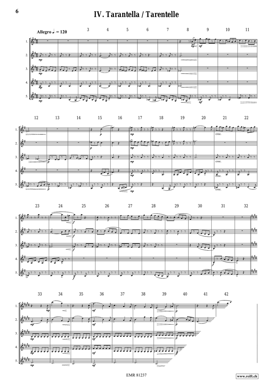 Music for Children Music for Children Horn scores gallery preview page 6